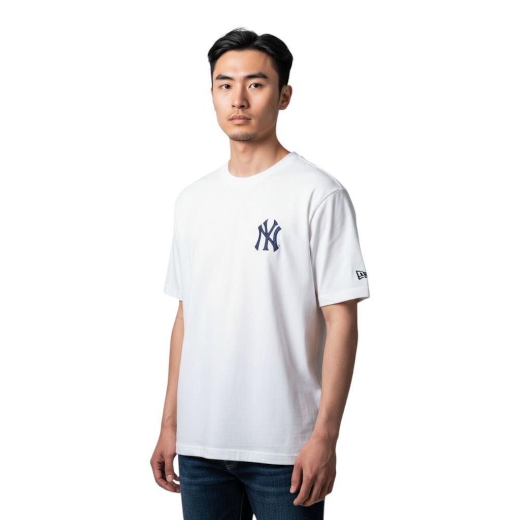 Camiseta New Era 3032 New York Yankees Masculina