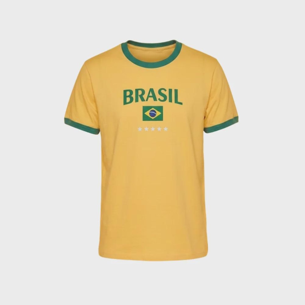 Camiseta Brasil Puro - Masculina