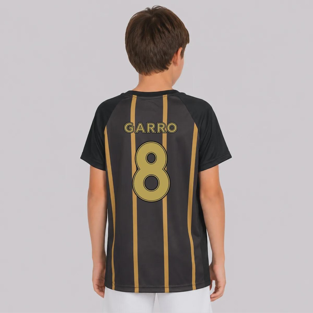 Camiseta do Corinthians Fitness 8 Garro Infantil