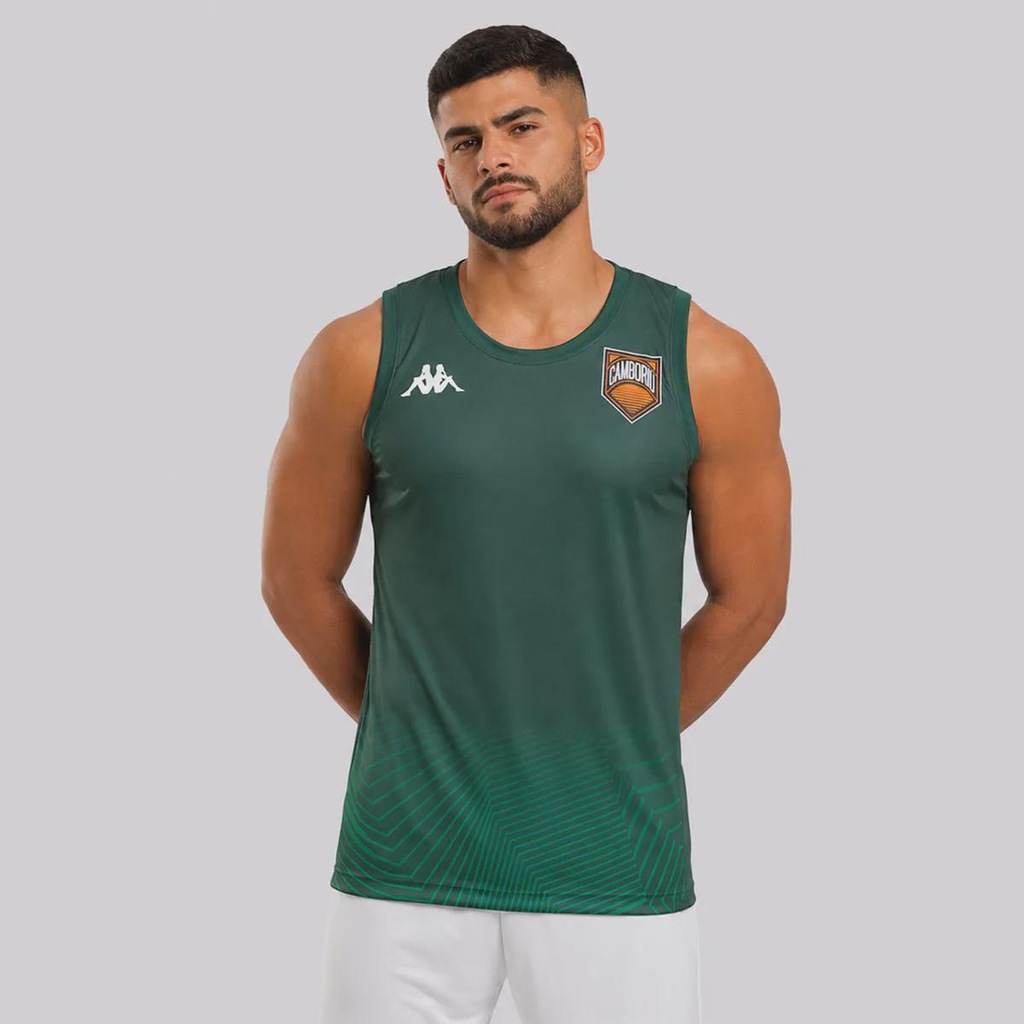 Camiseta Regata Kappa Camboriu Supporter Nuuk Masculina