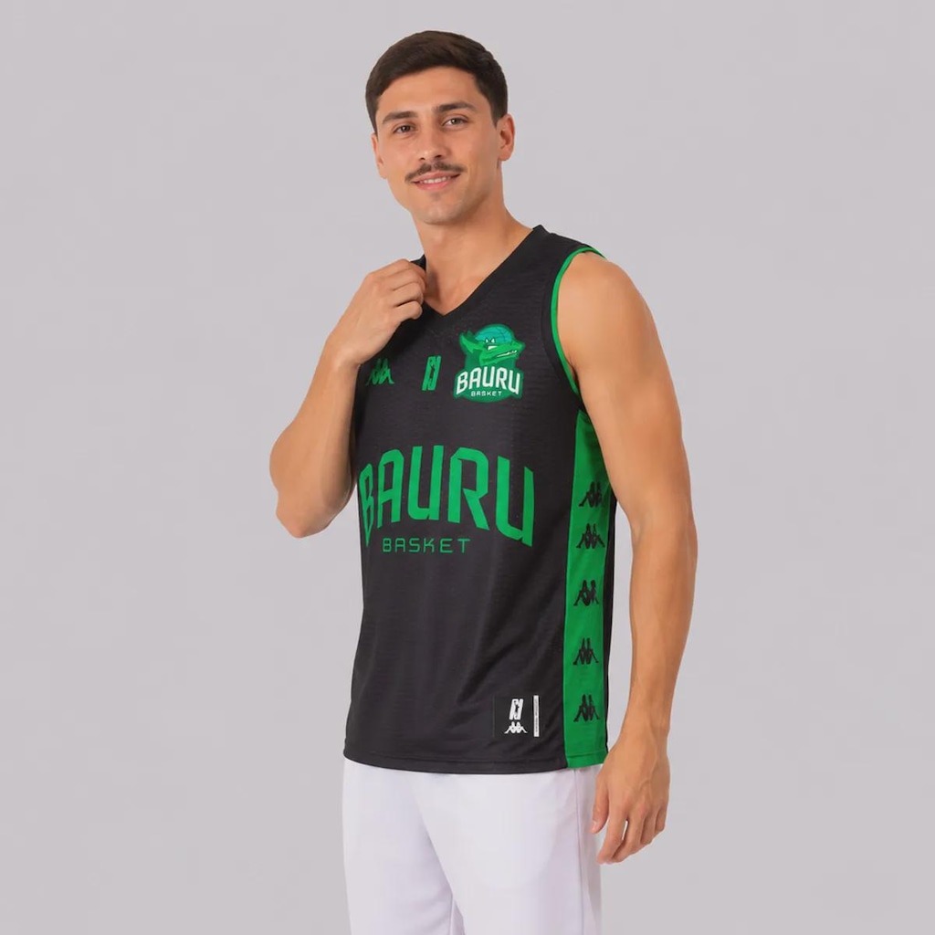 Imagem 3 do produto Camiseta Regata Kappa Bauru III 2026 Premium Masculina
