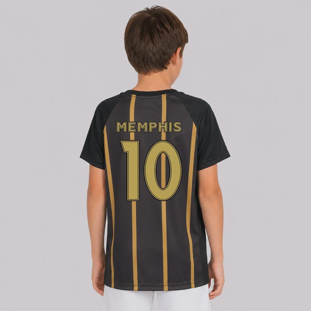 Camiseta do Corinthians Fitness 10 Memphis Infantil