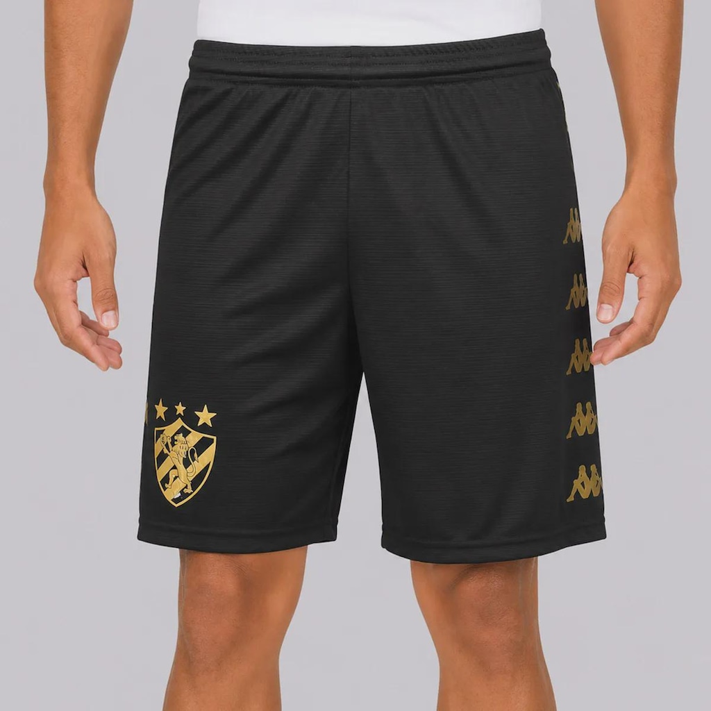 Calção Kappa Sport Recife II 2026 Jogador Masculino