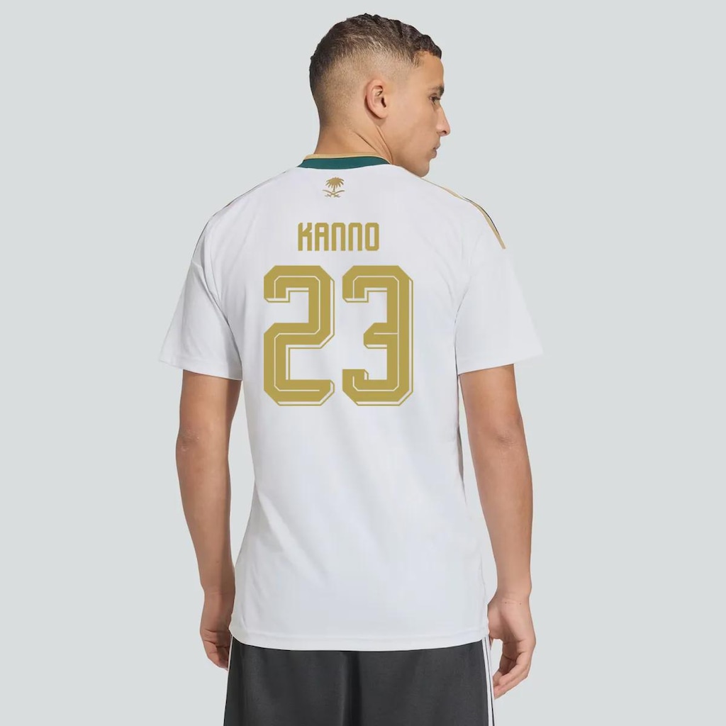 Camisa Arábia Saudita II 26/27 23 Kanno adidas Masculina