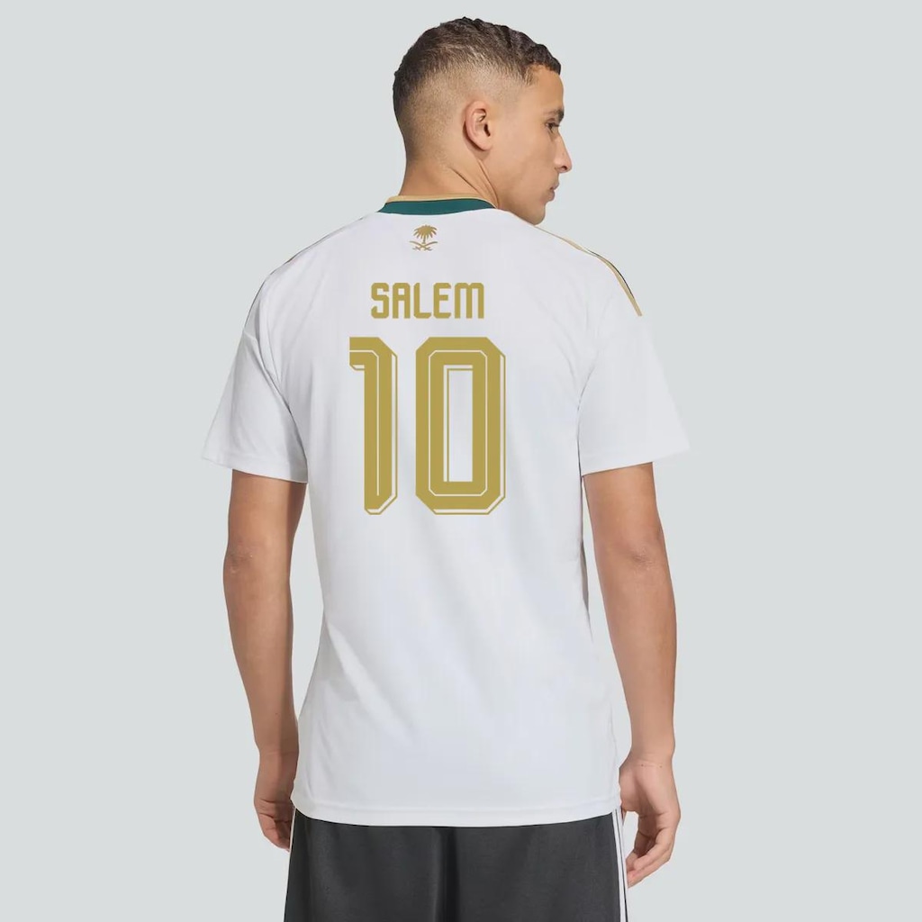Camisa Arábia Saudita II 26/27 10 Salem adidas Masculina