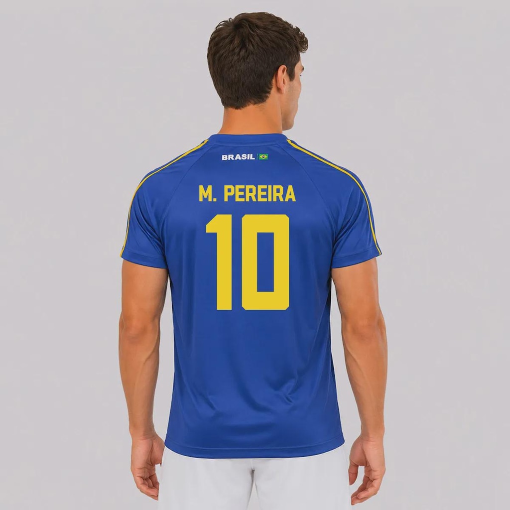 Camisa do Cruzeiro Reluz 10 M. Pereira Masculina