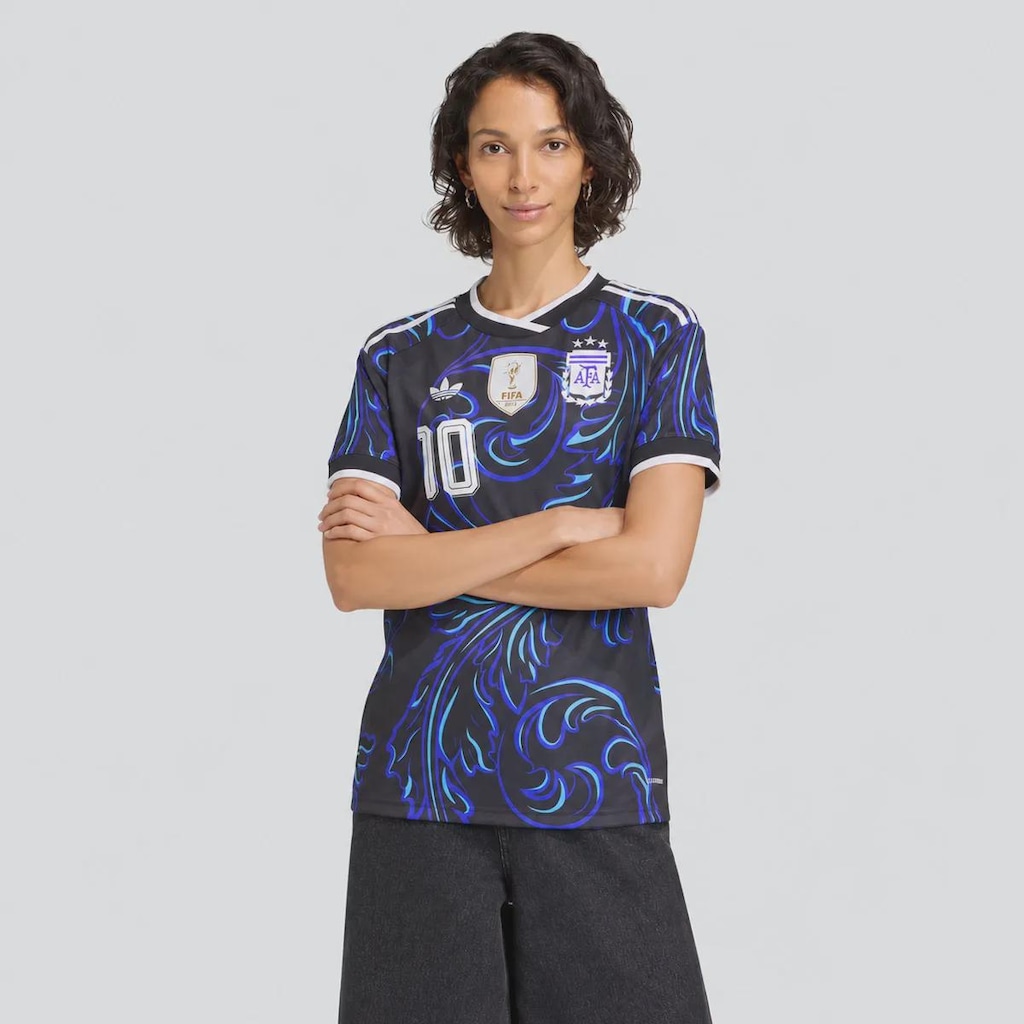 Imagem 4 do produto Camisa Argentina II 26/27 10 Messi adidas Feminina