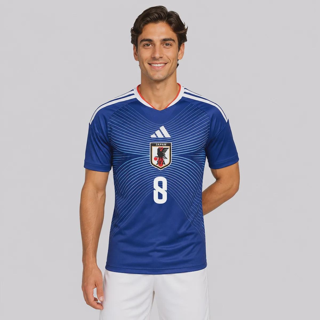 Imagem 2 do produto Camisa Japão I 26/278 T. Minamino adidas Masculina