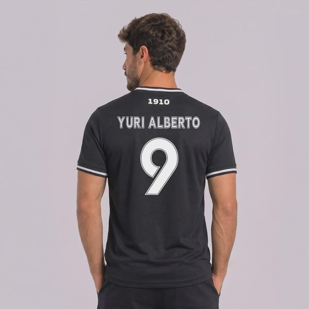 Camisa do Corinthians Escudo 9 Yuri Alberto Masculina