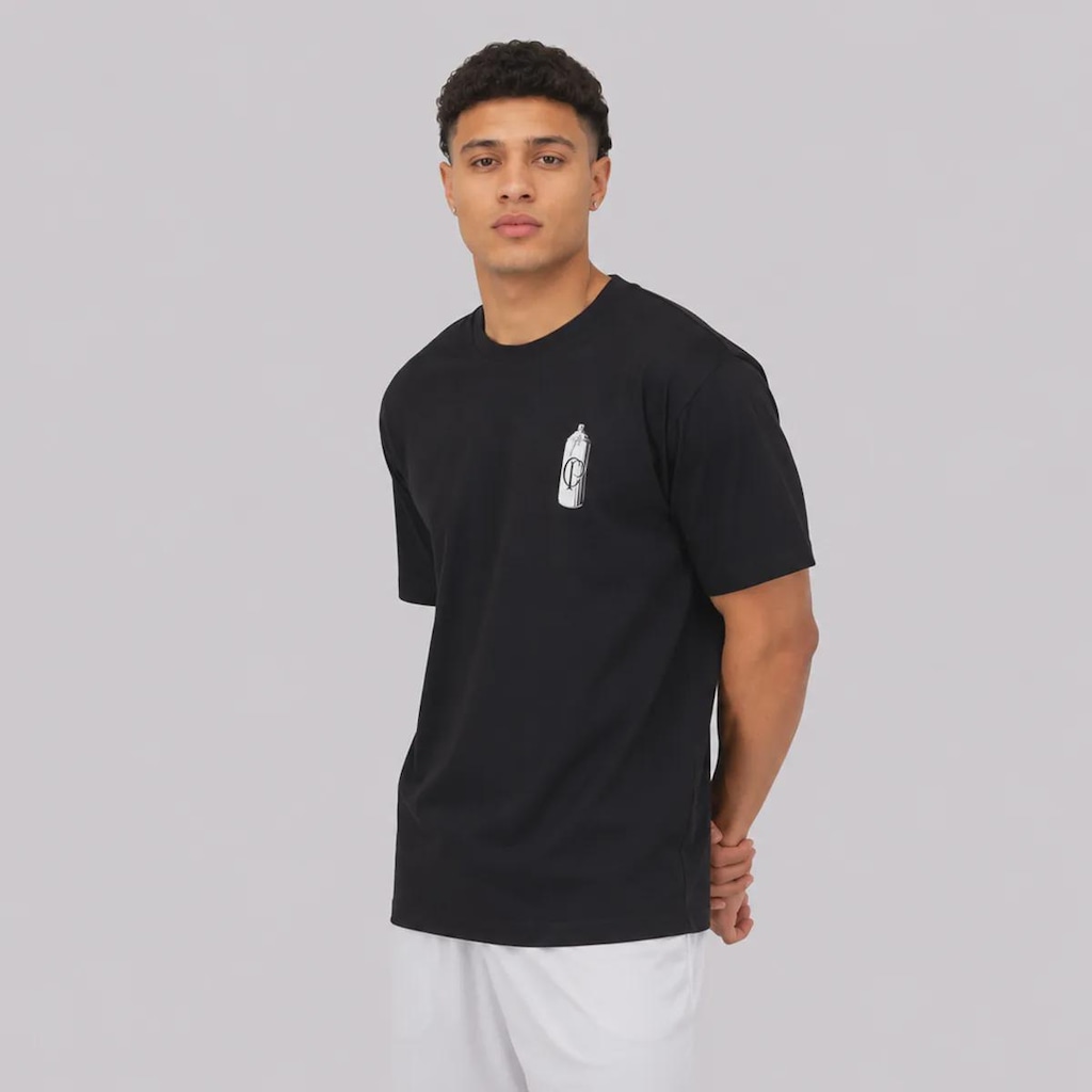 Imagem 2 do produto Camiseta do Corinthians Pixo Oversized Masculina