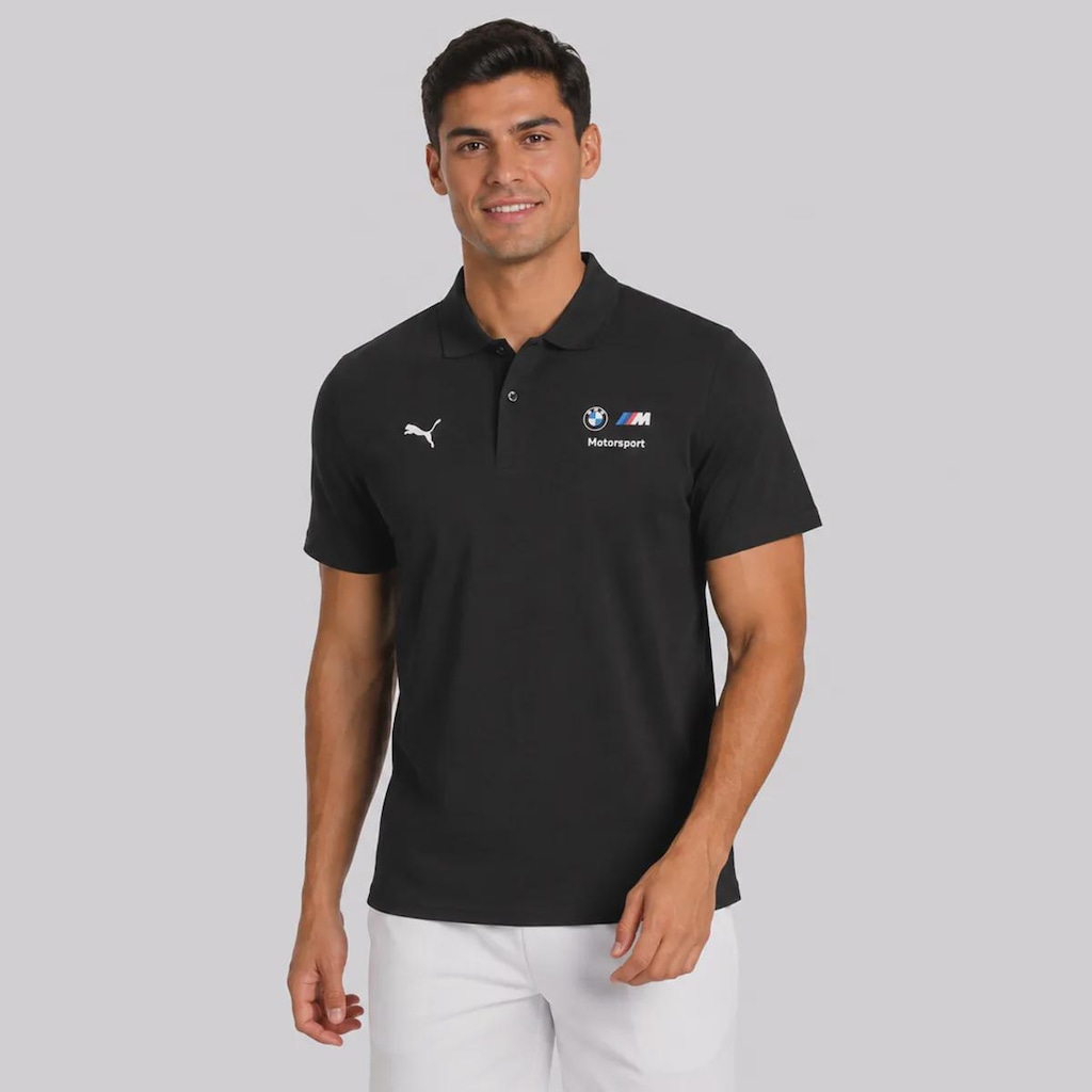 Camisa Polo Puma SMW Motorsport BMW Ess - Masculina