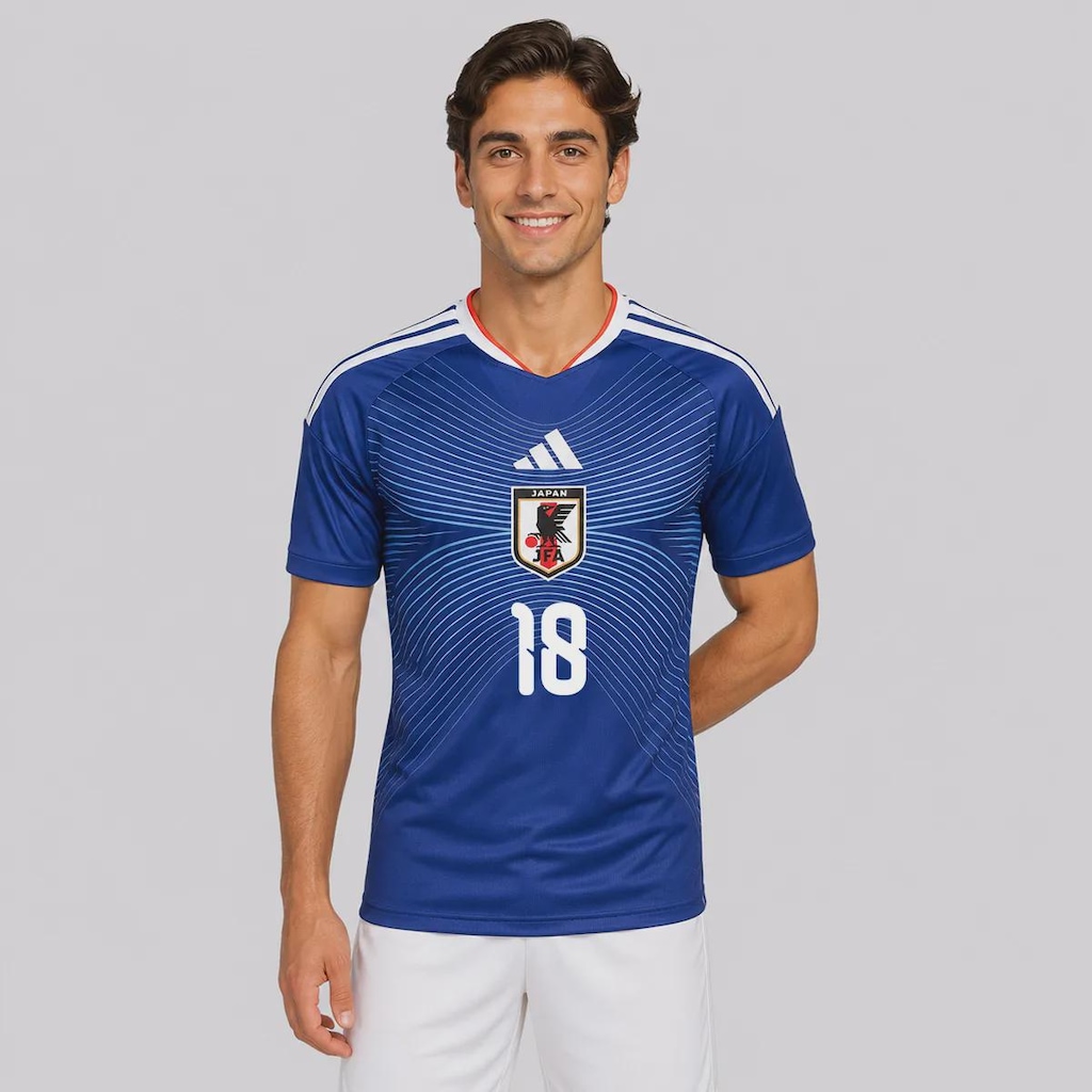 Camisa do Japão I 26/27 18 A. Ueda adidas - Masculina