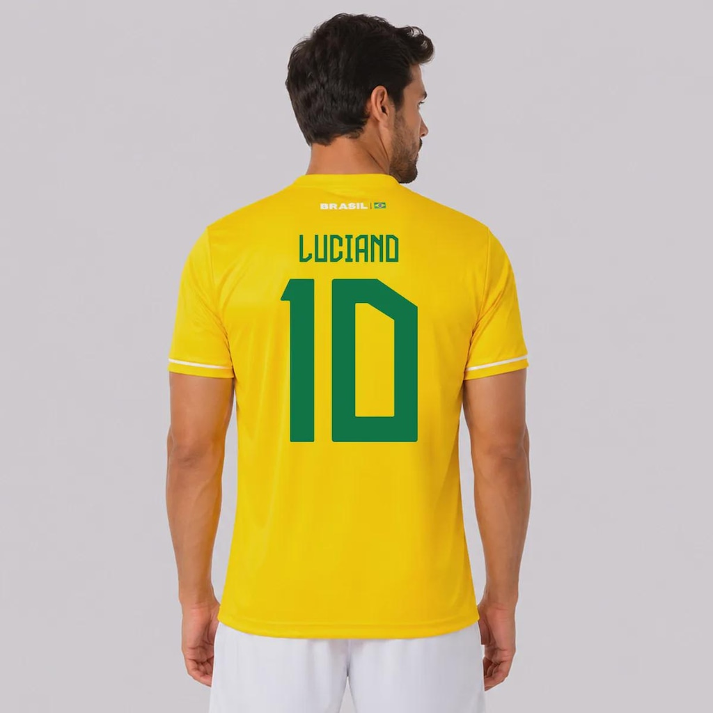 Camisa do São Paulo Fábula 10 Luciano - Masculina