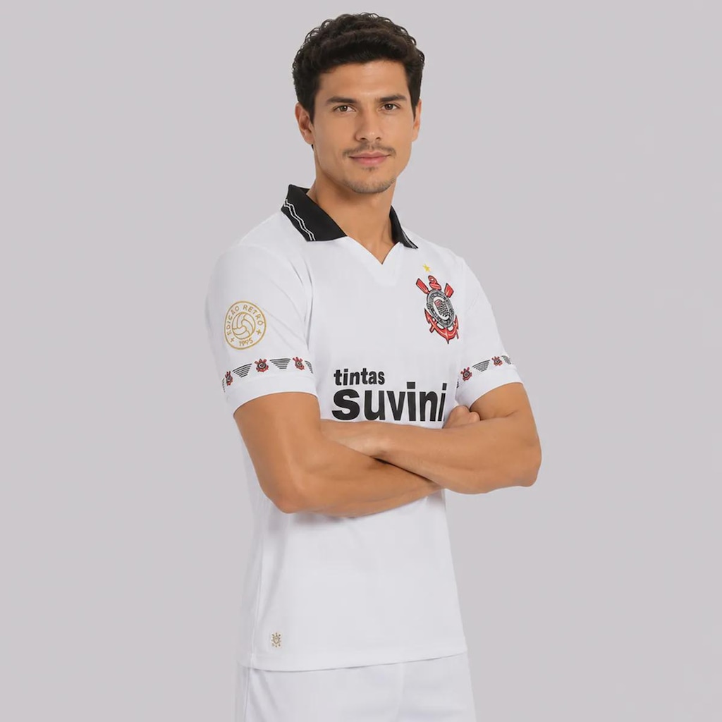 Imagem 2 do produto Camisa do Corinthians Retrô 1995 - Masculina