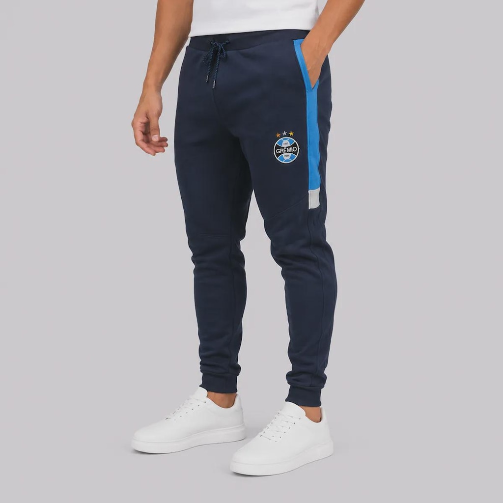 Imagem 2 do produto Calça Moletom Grêmio Tricolor - Masculina