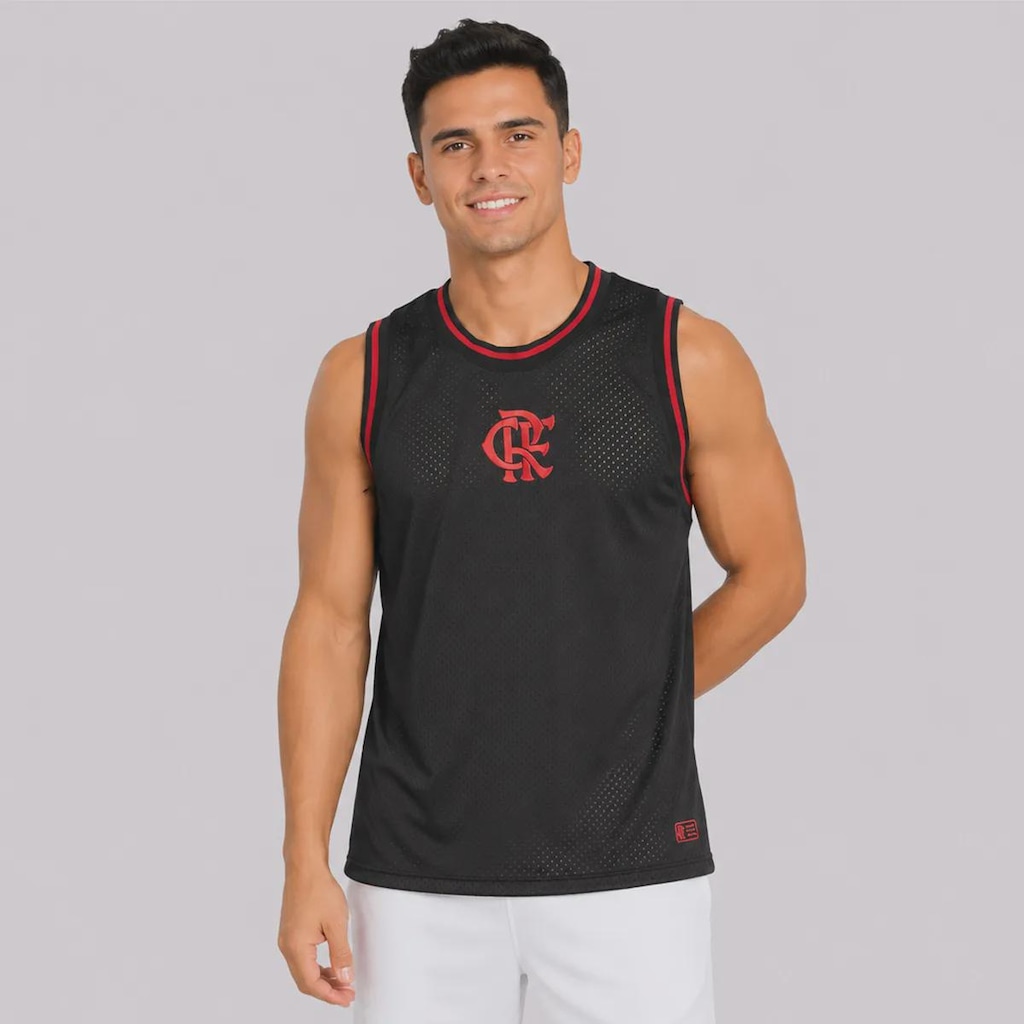 Camiseta Regata do Flamengo Dry Performance - Masculina