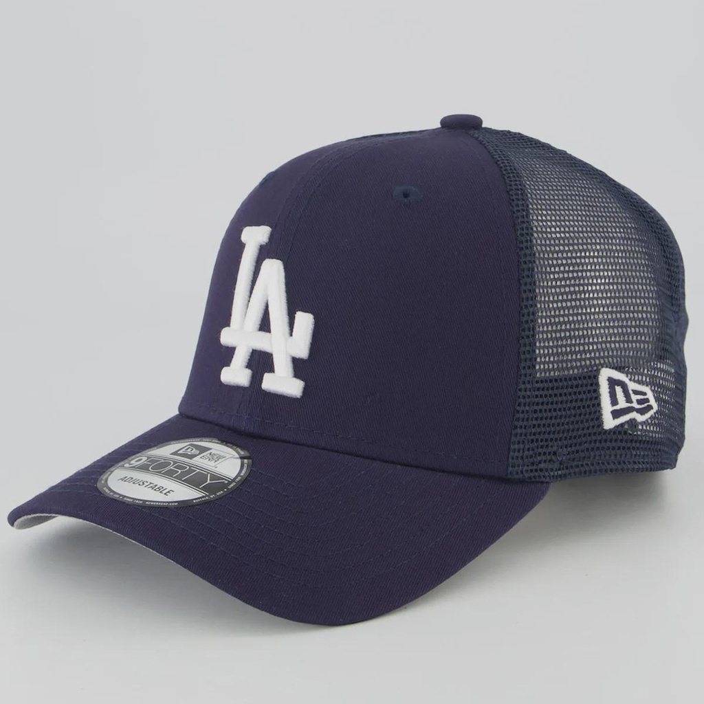 Boné Unissex New Era MLB Los Angeles Dodgers Trucker 940 M-Crown - Aba Curva