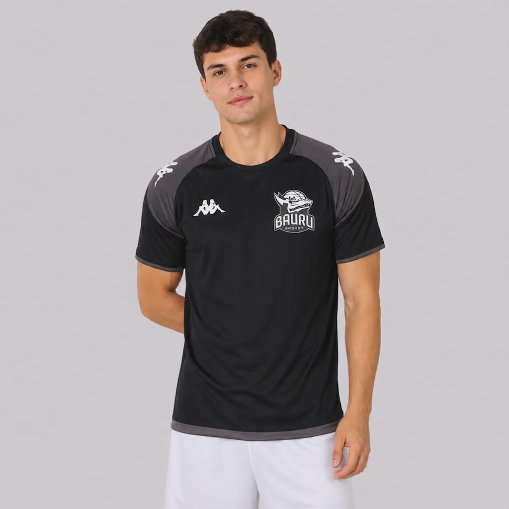 Camiseta do Bauru Treino 2026 Basquete Kappa - Masculina