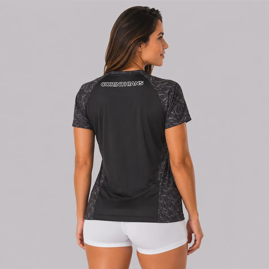Imagem 4 do produto Camisa do Corinthians Raglan - Feminina