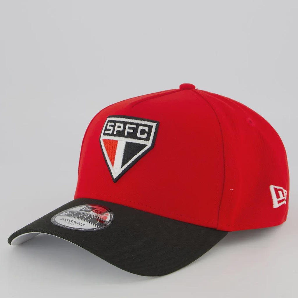 Boné Unissex New Era São Paulo Soccer 940 AF - Aba Curva