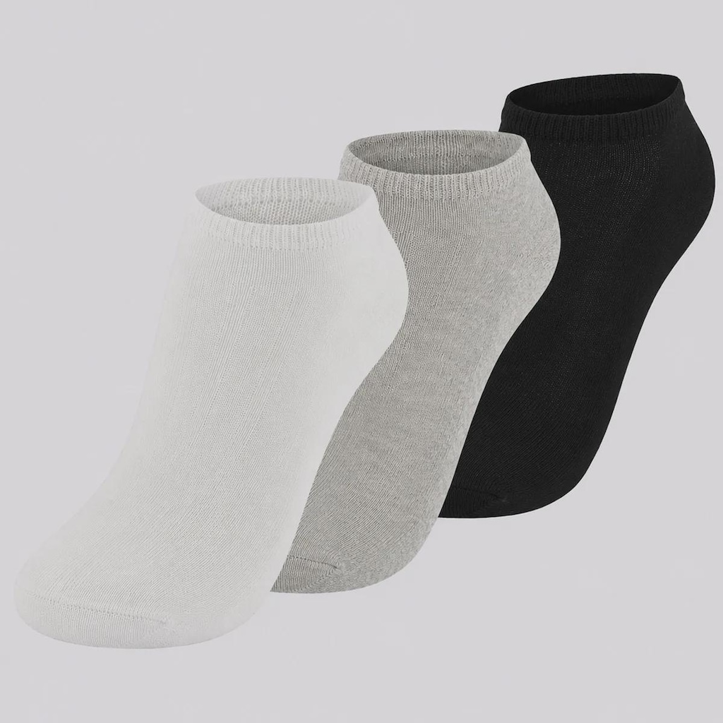 Kit com 3 pares de Meia Sapatilha Dallf - Feminino