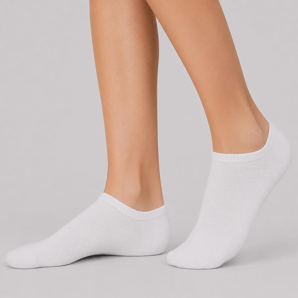 Imagem 3 do produto Kit com 3 Pares de Meia Sapatilha Dallf - Feminino