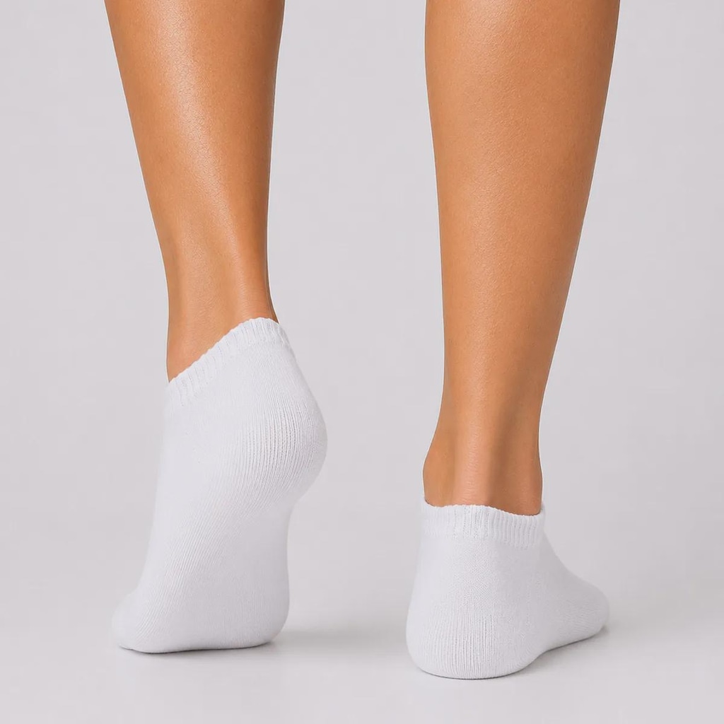Imagem 4 do produto Kit com 3 Pares de Meia Sapatilha Dallf - Feminino