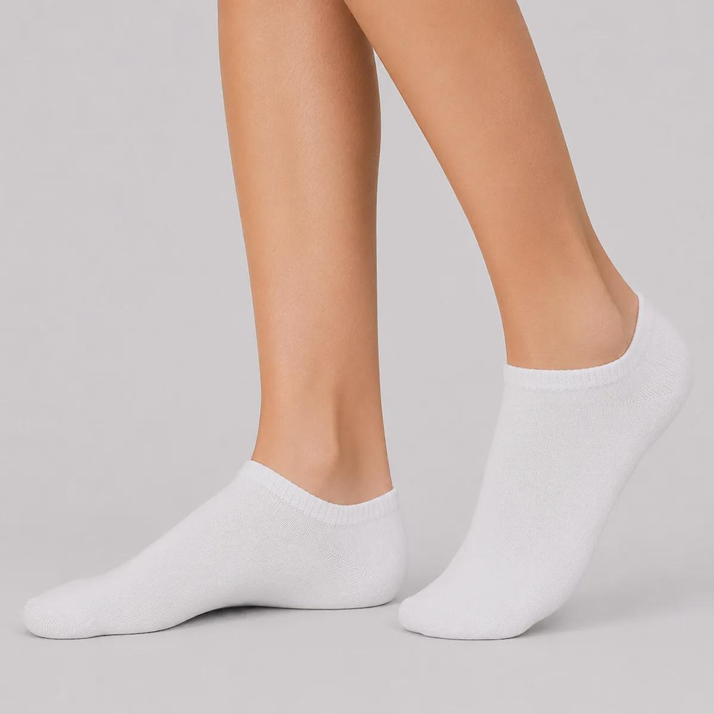 Kit com 3 Pares de Meia Sapatilha Dallf -  Feminino