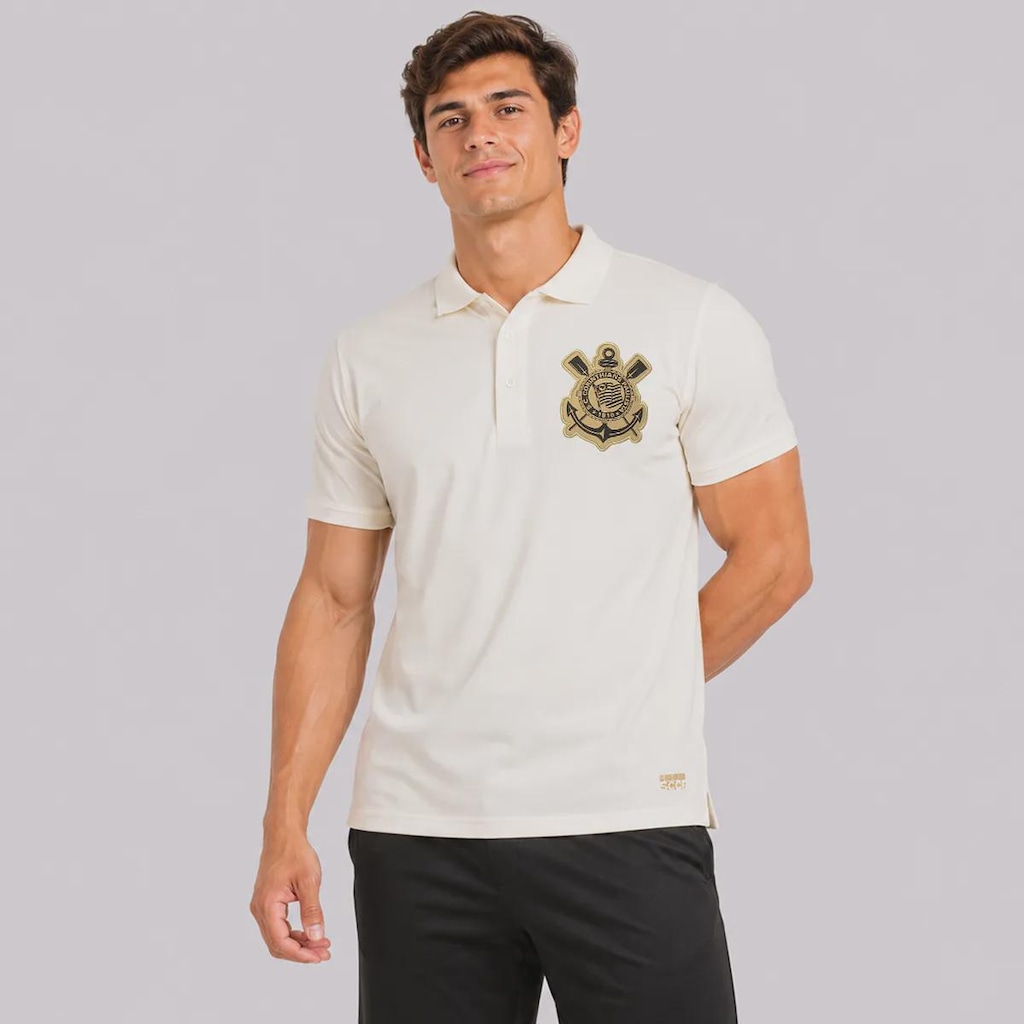Camisa Polo do Corinthians- Masculina