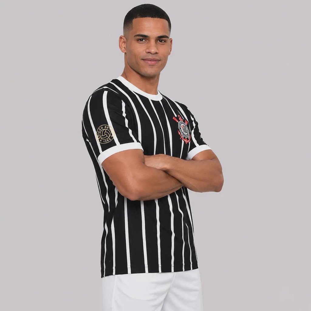 Imagem 2 do produto Camisa do Corinthians Retrô 1982 - Masculina