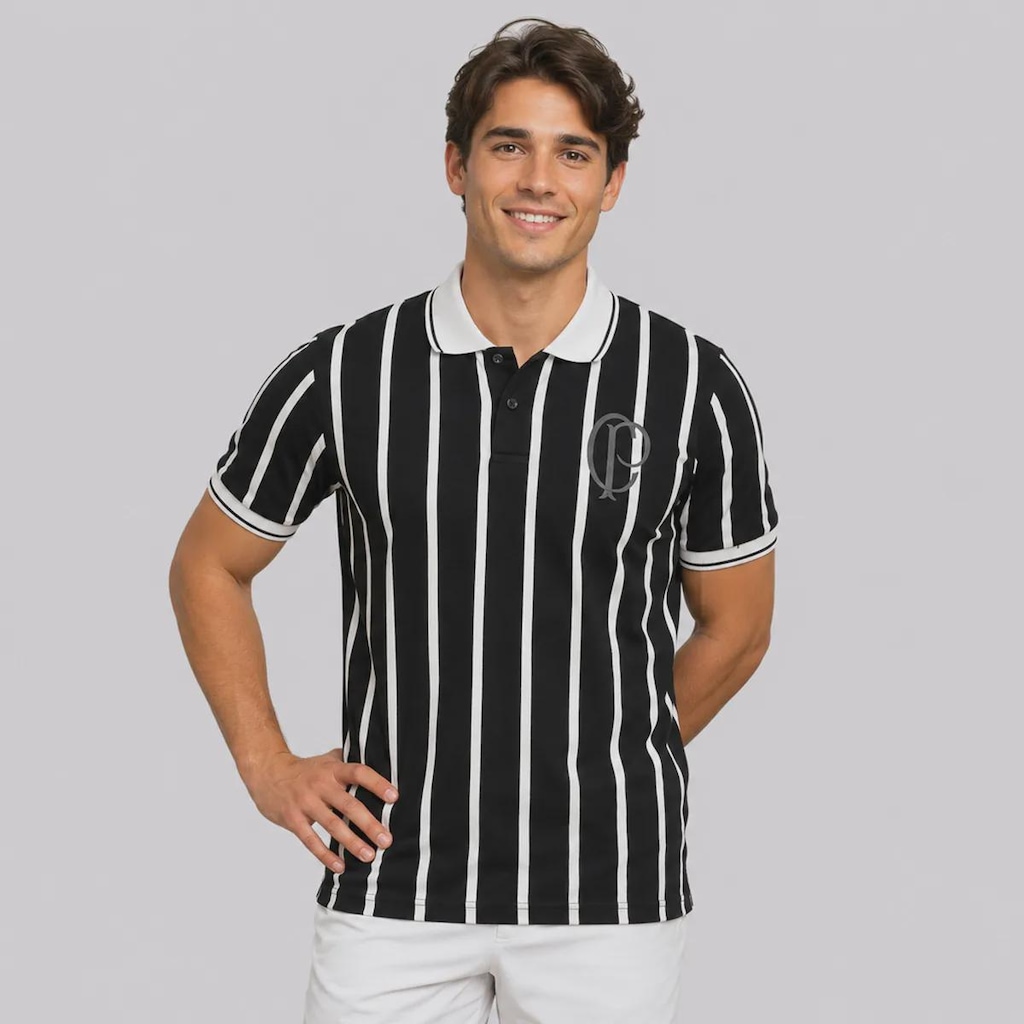 Camisa Polo do Corinthians CP - Masculina