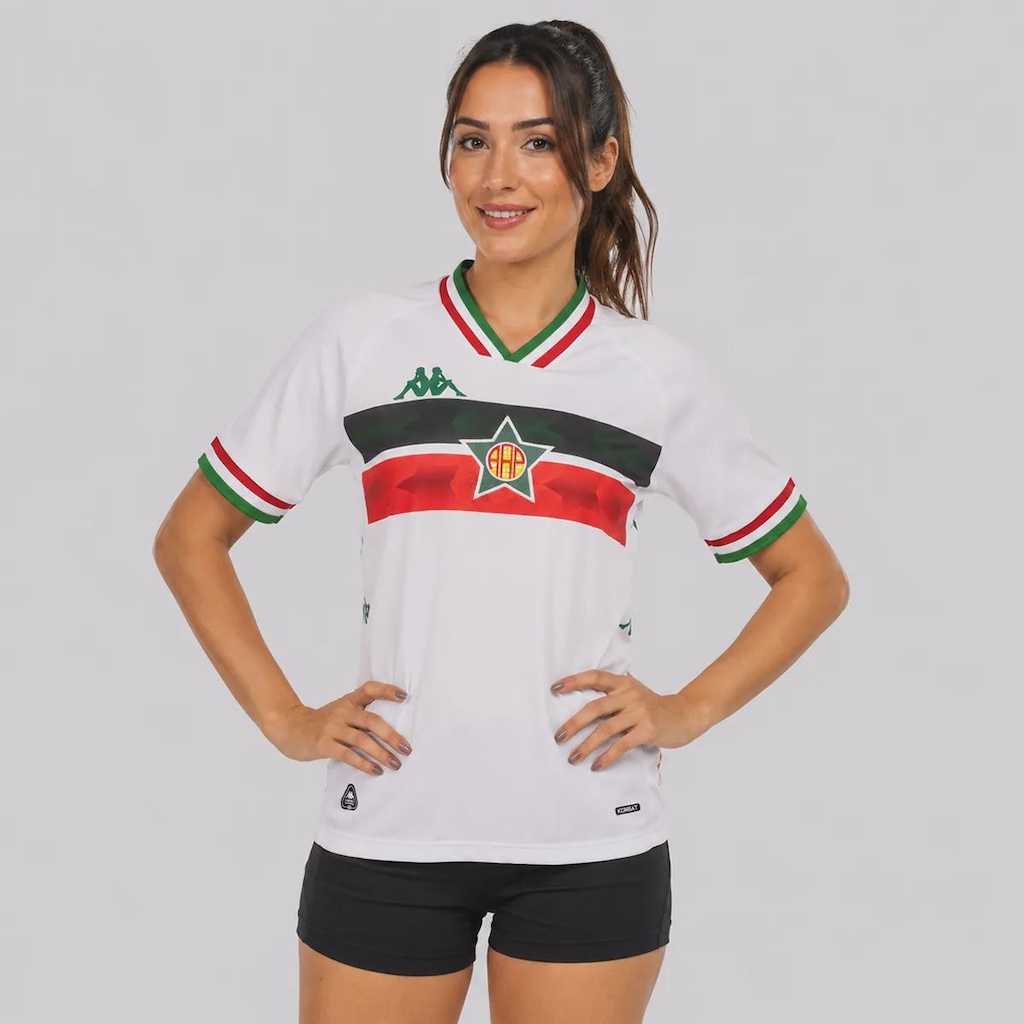 Camisa da Portuguesa RJ I 26/27 Kappa - Feminina