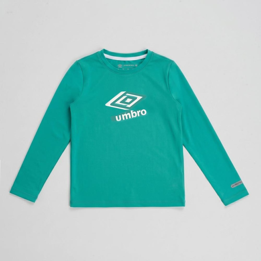 Camisa Umbro Basic UV ML Infantil