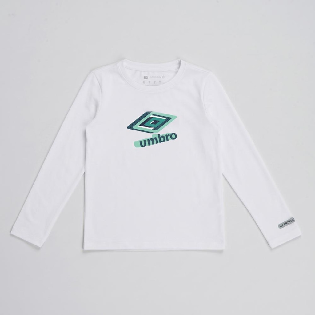 Camisa Umbro Basic UV ML Infantil