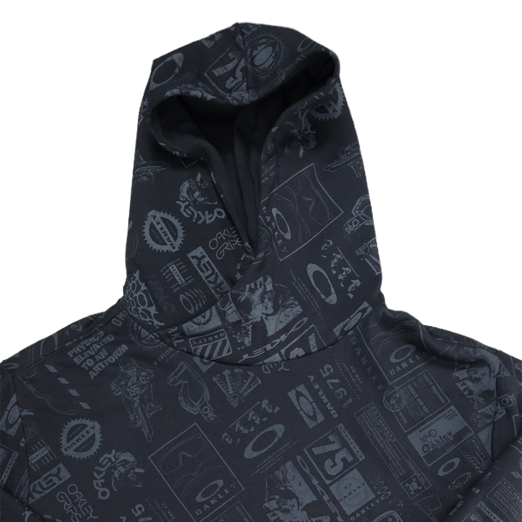 Imagem 2 do produto Blusão Oakley O-Mania Full Print Hoodie Blackout Masculina