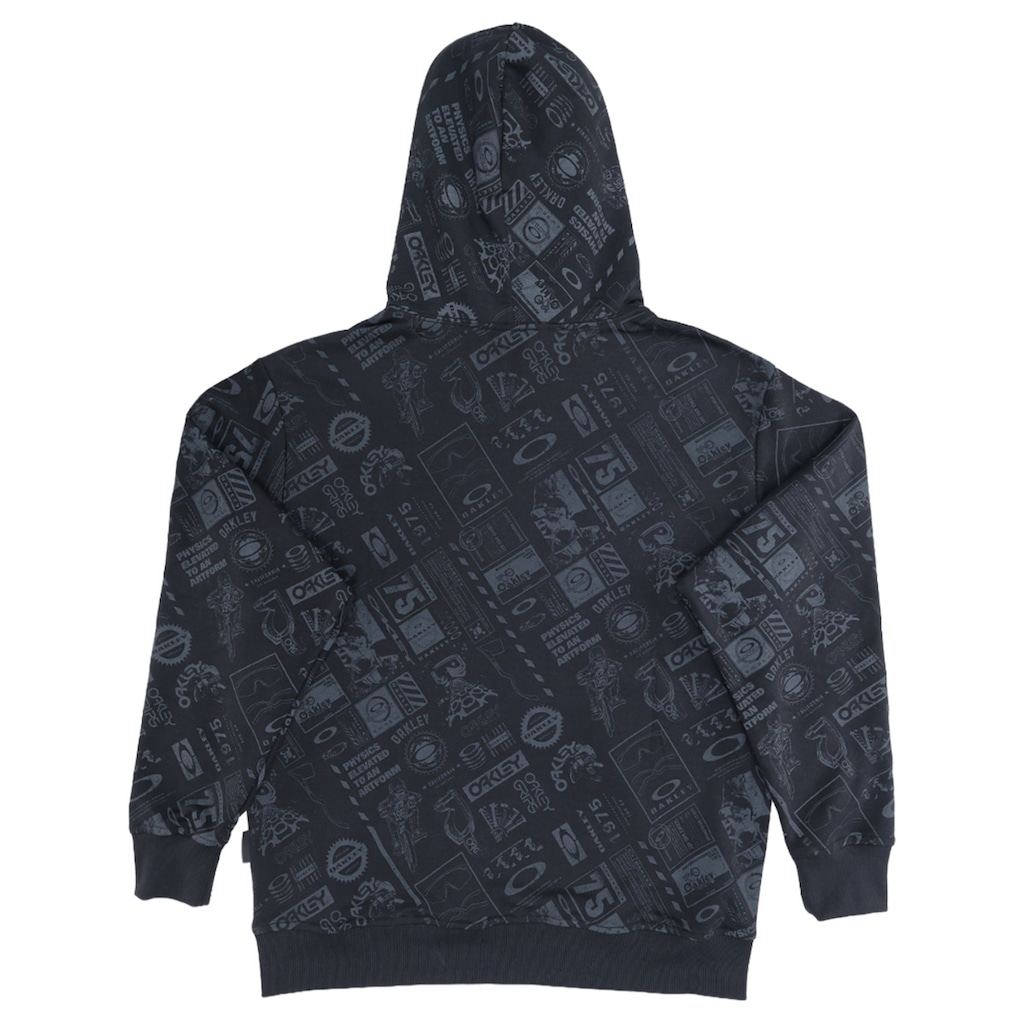 Imagem 3 do produto Blusão Oakley O-Mania Full Print Hoodie Blackout Masculina