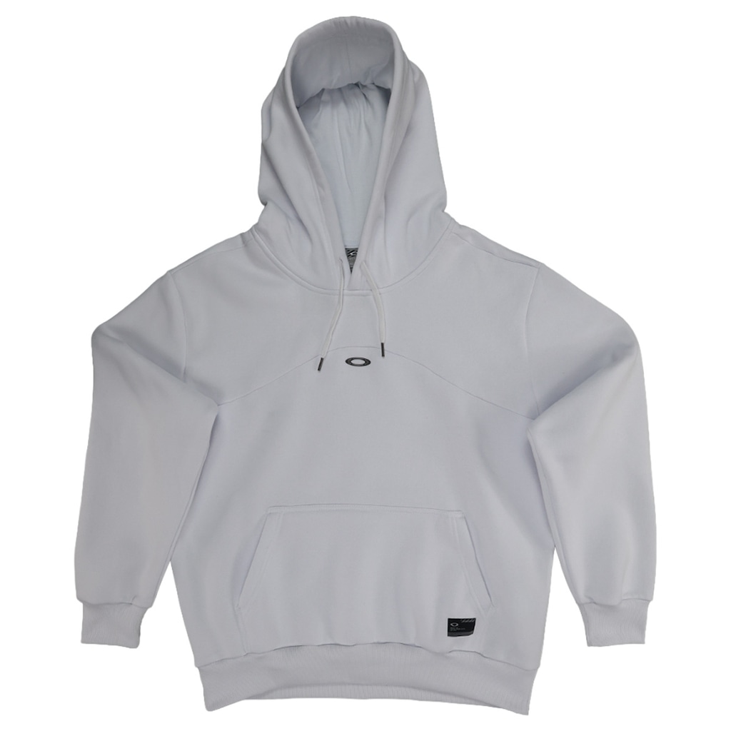 Blusão Moletom Oakley Ellipse Metal Pin White Masculino
