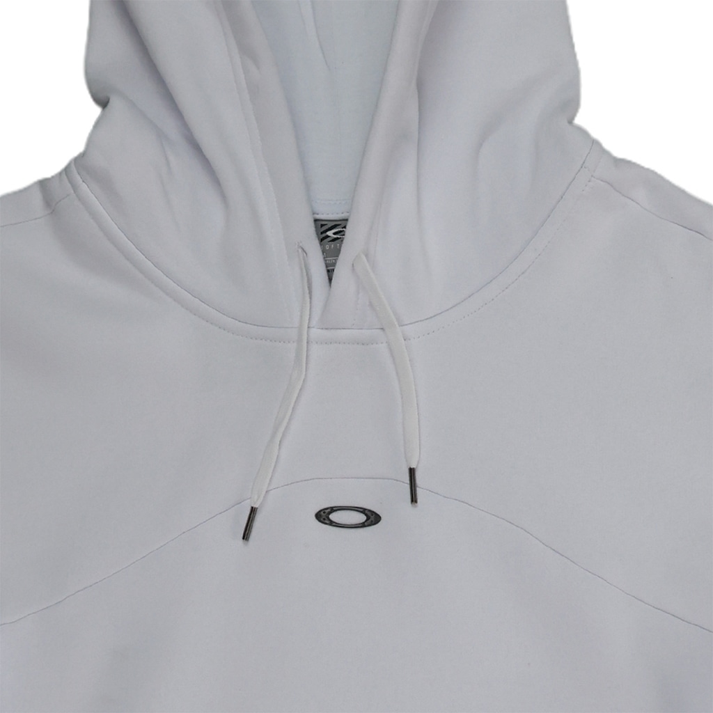 Imagem 2 do produto Blusão Moletom Oakley Ellipse Metal Pin White Masculino
