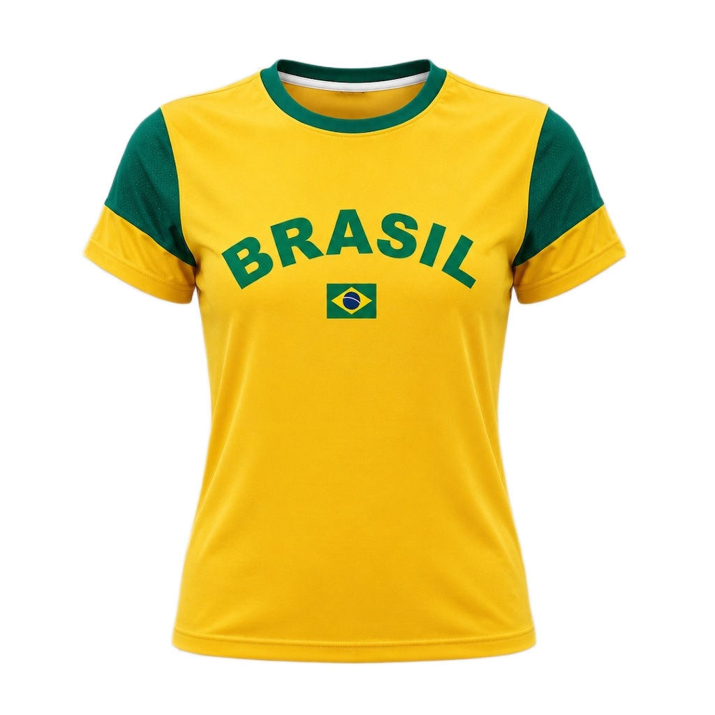 Camisa do Brasil Dengo Braziline - Feminina
