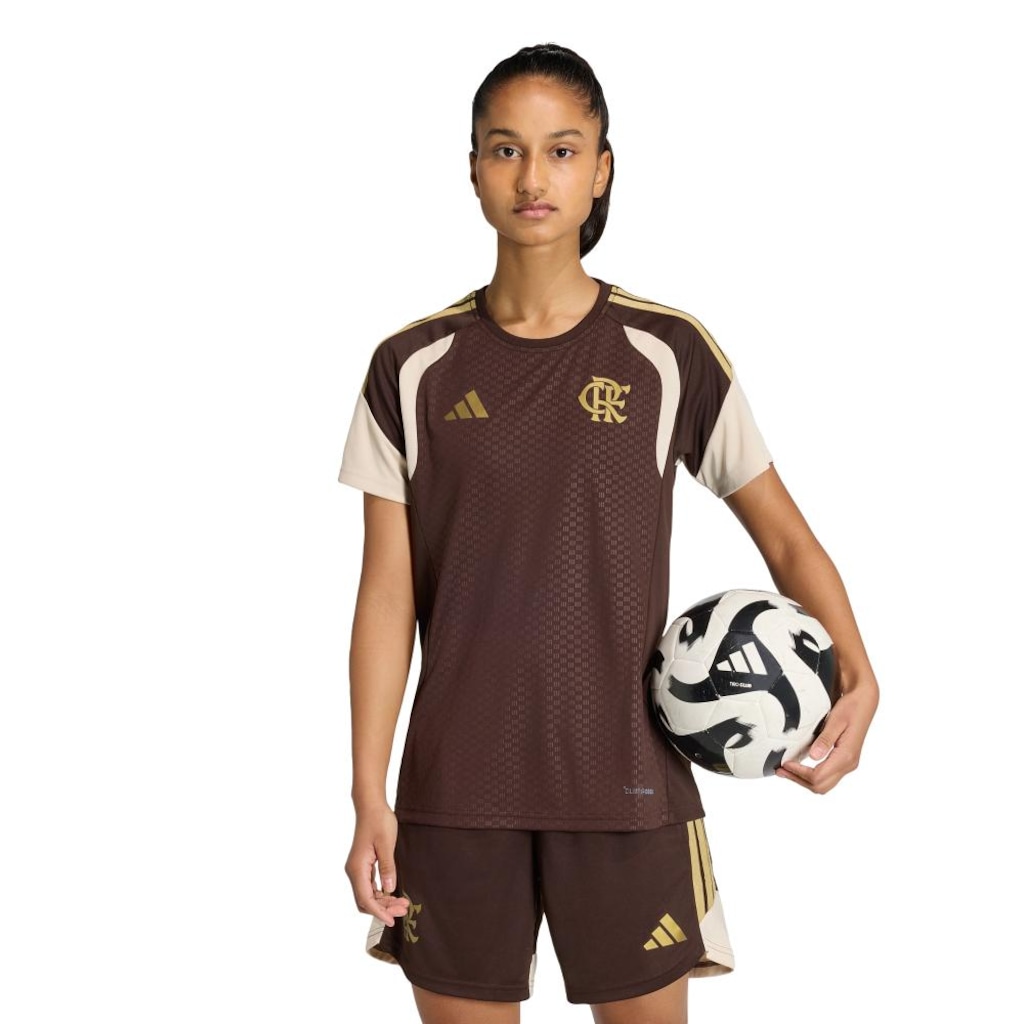 Camisa de Treino TIRO 26 Competition do Flamengo Adidas Feminina