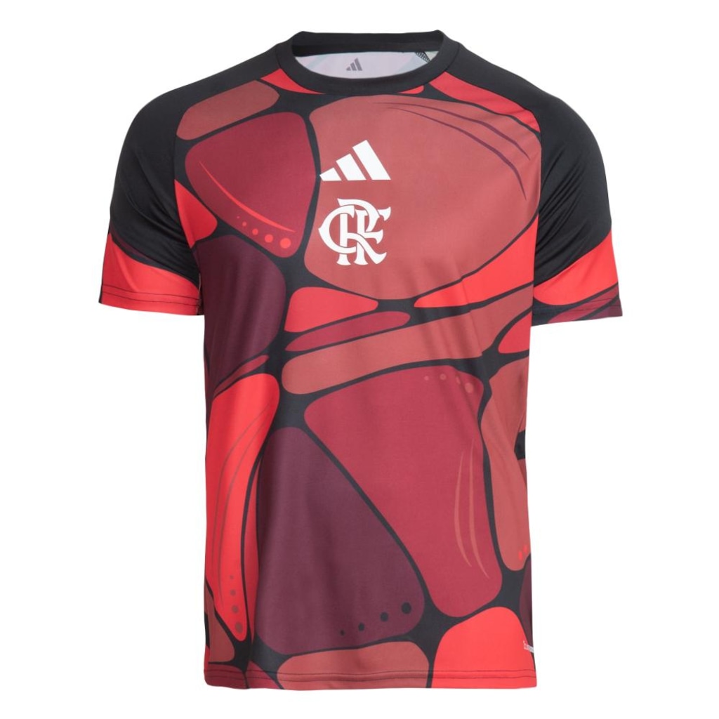 Camisa Pré-Jogo CR Flamengo 26/27 Adidas Masculina