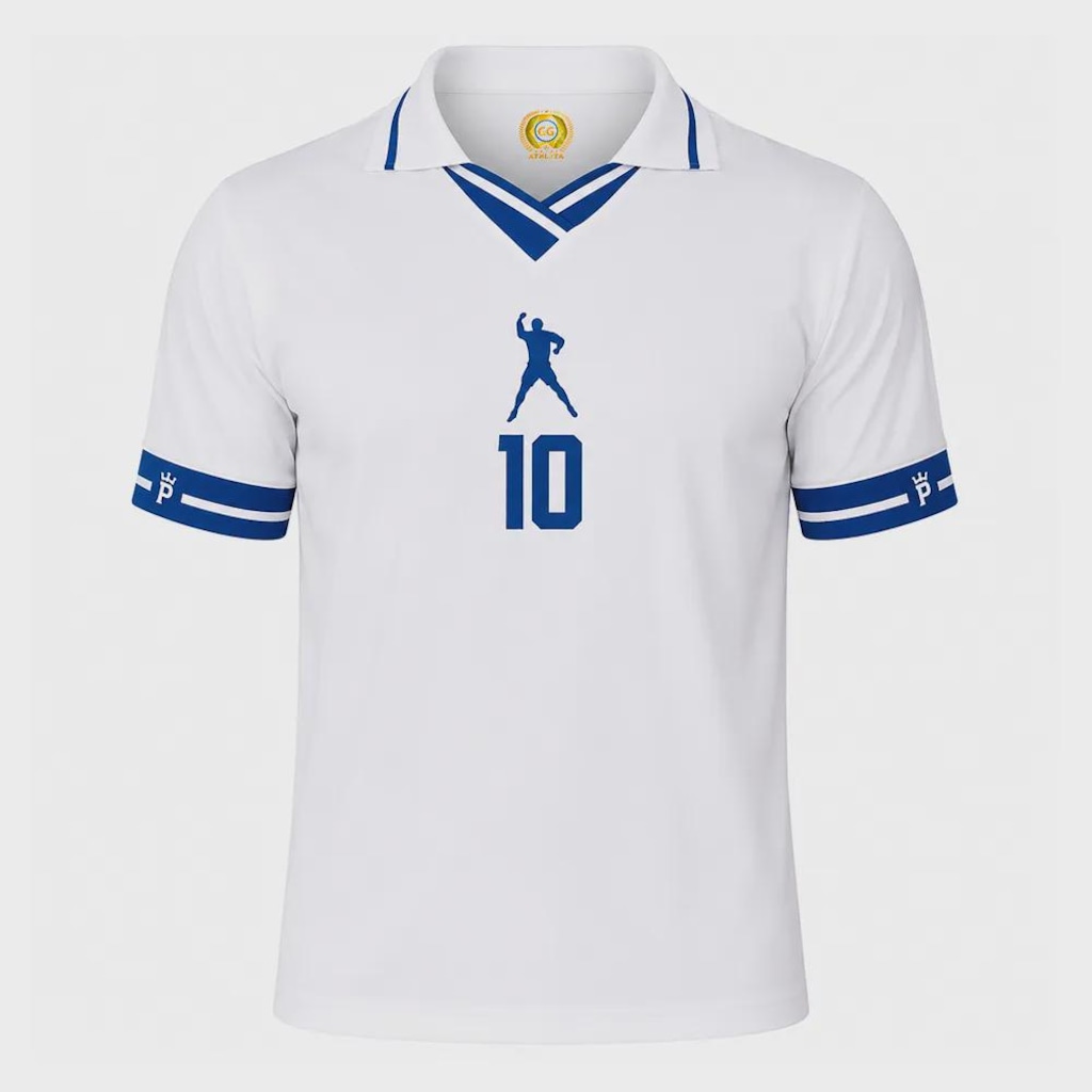 Camisa Polo do Brasil Pelé 10 Athleta - Masculina