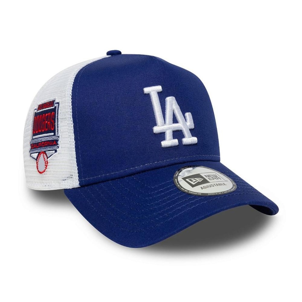 Imagem 3 do produto Boné New Era Side Patch Trucker Los Angeles Dodgers Masculino