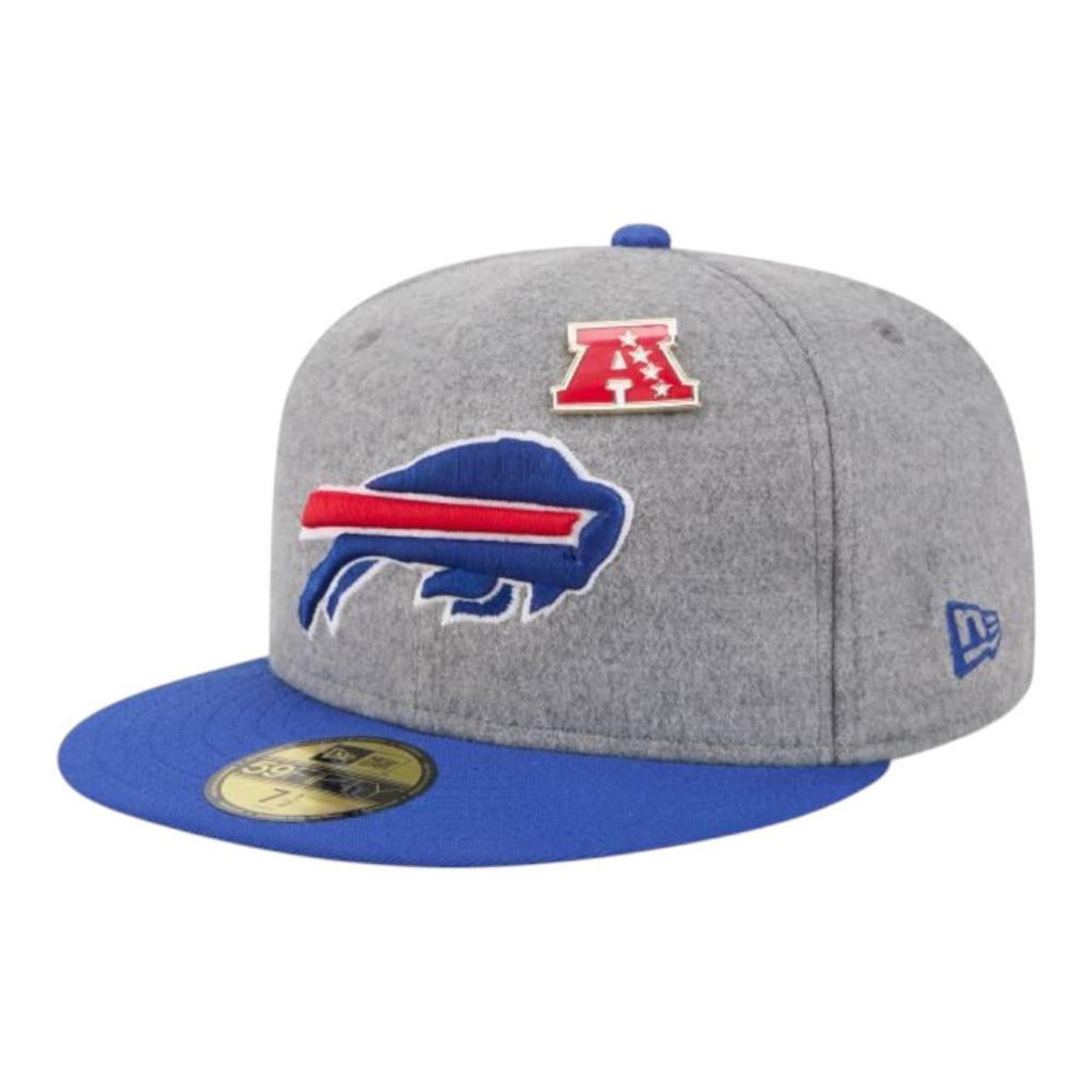Boné New Era 5950 Buffalo Bills Pin Fechado Masculino