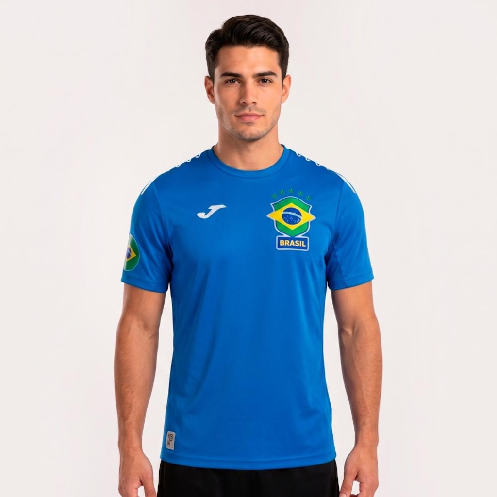 Camisa do Brasil Joma Torcedor Copa - Masculina