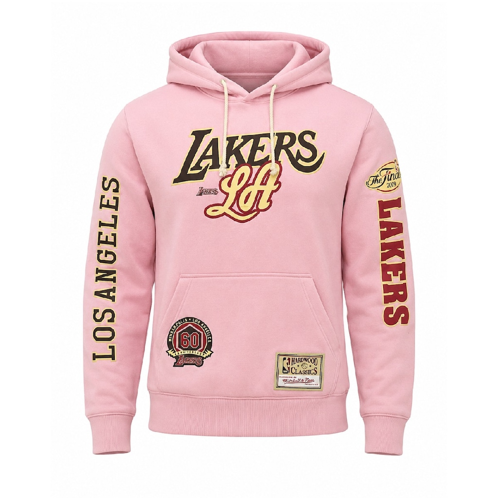Blusão de Moletom NBA LA Lakers Mitchell & Ness - Masculino