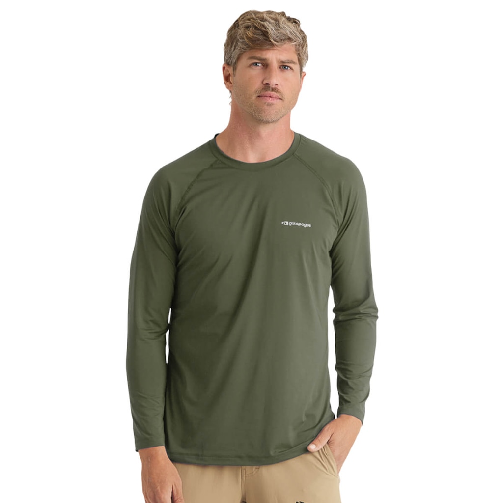 Blusa Long Sleeve Vella Galapagos - Masculina