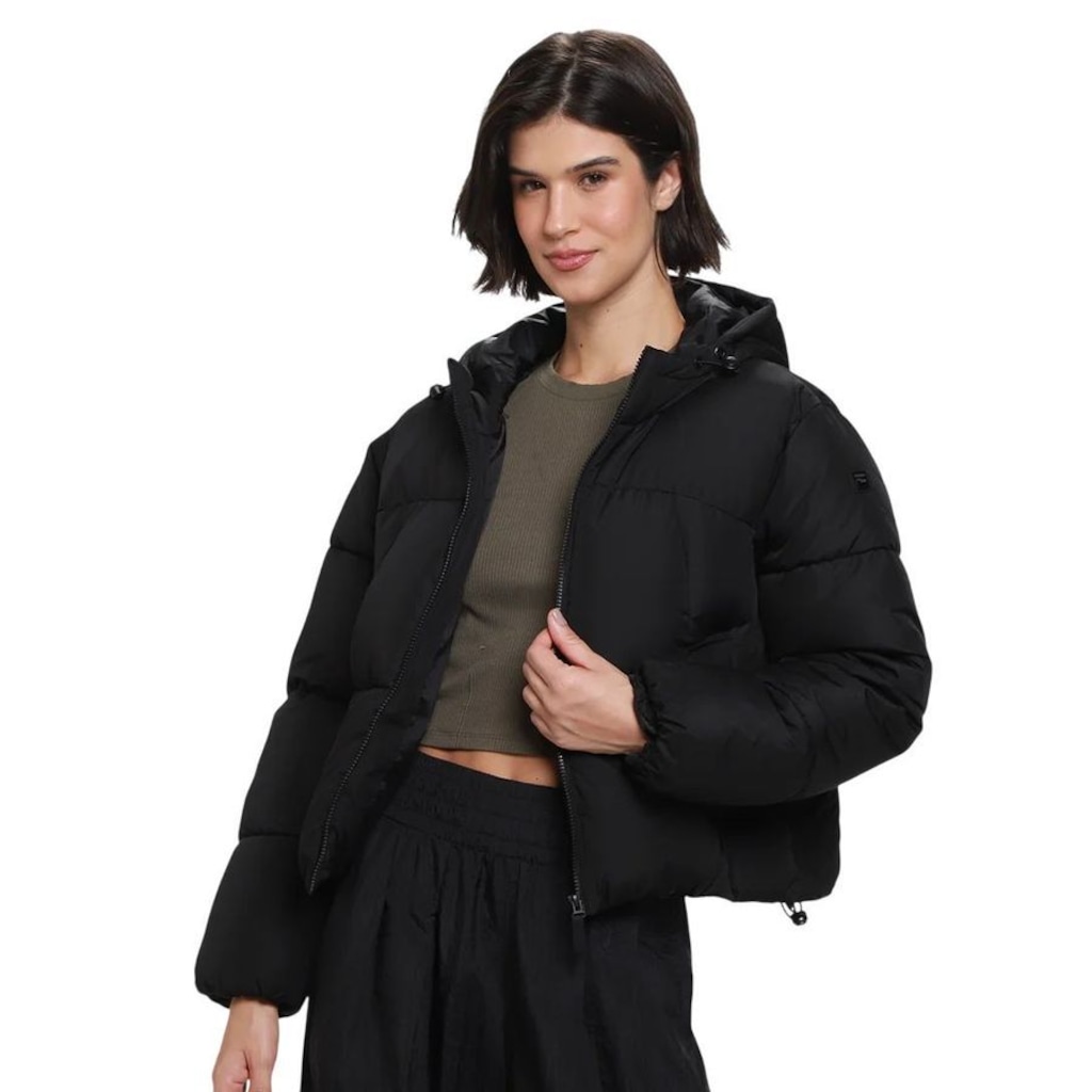 Jaqueta Feminina Fila Puffer Letter