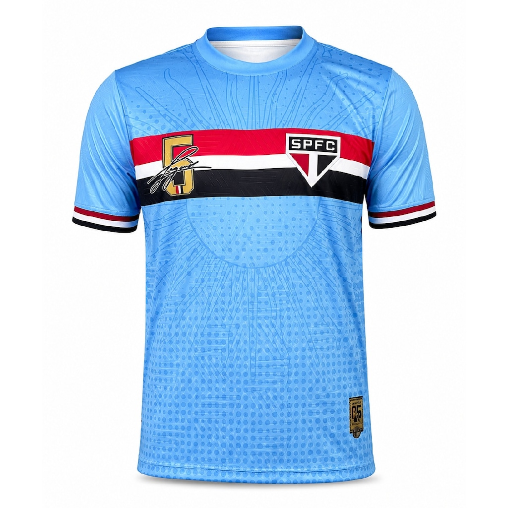 Camisa do São Paulo Lugano Ídolo Uruguaio Hyperbole - Masculina