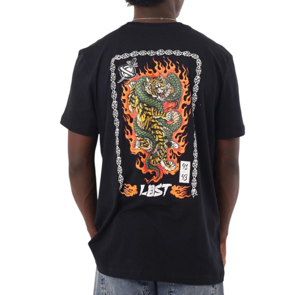 Imagem 2 do produto Camiseta Lost Tiger And Snake - Masculina
